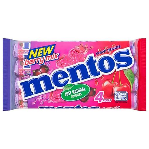 Picture of Mentos Berry Mix 4s