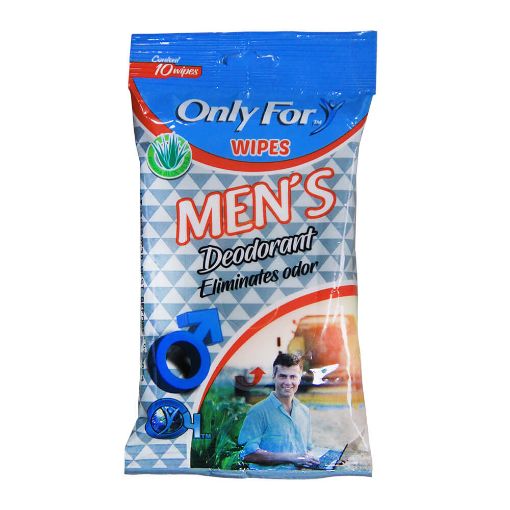 Picture of Only For Wipes Mens Deodorant 10s