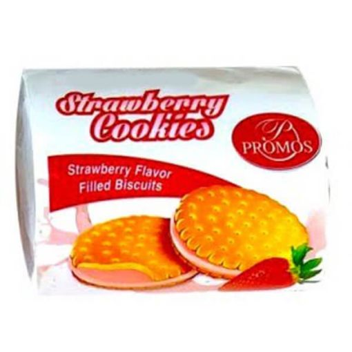 Picture of Promos Strawberry Sandwich Cookies 3.17oz