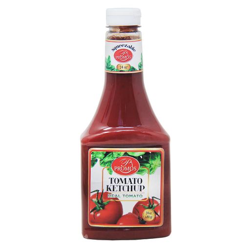 Picture of Promos Tomato Ketchup Squeeze 24oz