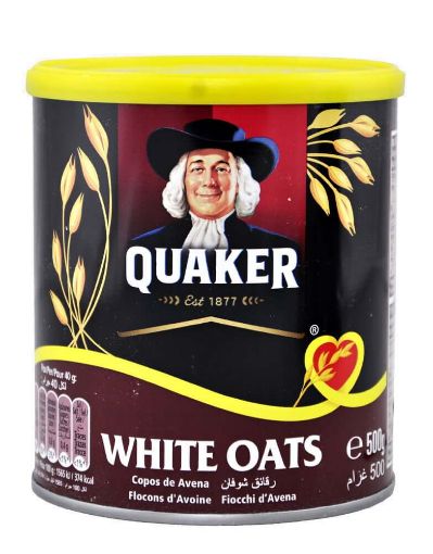 Picture of Quaker White Oat Tins 500g
