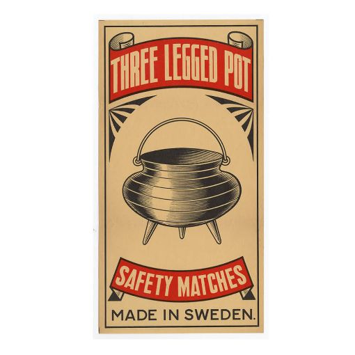 Picture of Three Legged Pot Safety Matches