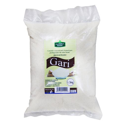 Picture of A A Family Foods Gari 1Kg