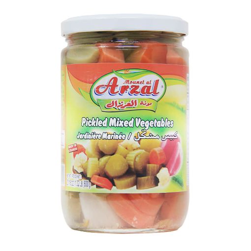Picture of Arzal / Tannous Pickled Mixed Vegetables 600g