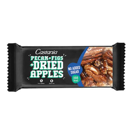 Picture of Castania Pecan+Figs Dried Apples Bar 38g