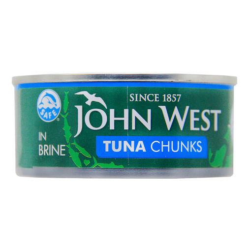Picture of John West Tuna Chunks In Brine 132g.