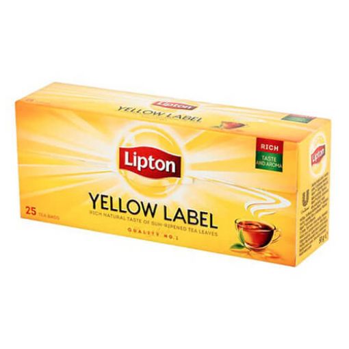Picture of Lipton Yellow Label Tea 25 Bags
