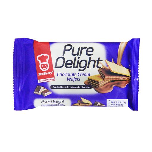 Picture of London Pure Delight Chocolate Cream Wafer 42g