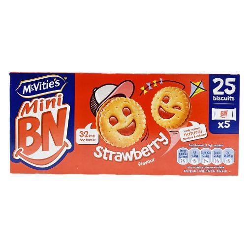 Picture of Mcvities Bn MInis Strawberry (5x35g)
