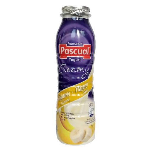 Picture of Pascual drinking Yogurt Creamy Banana 188ml