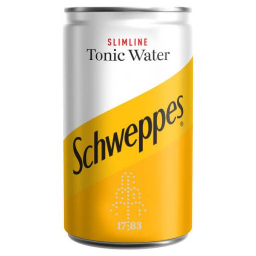 Picture of Schweppes Tonic Water Slimline Can 150ml