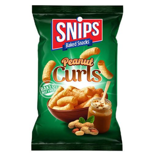 Picture of Snips Baked Peanut Curls 40g