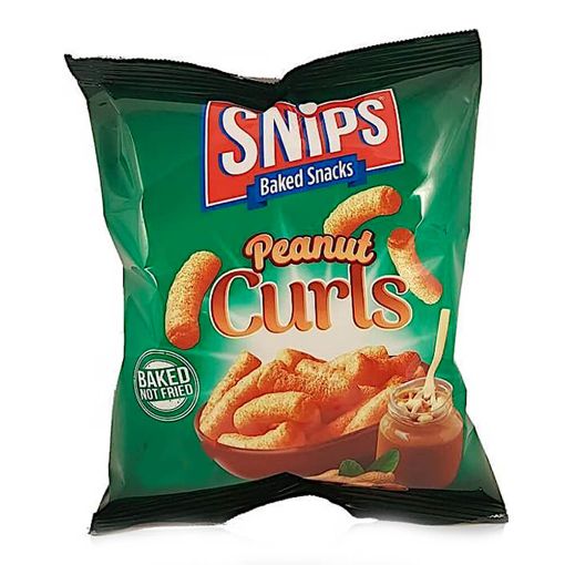 Picture of Snips Baked Peanut Curls 80g