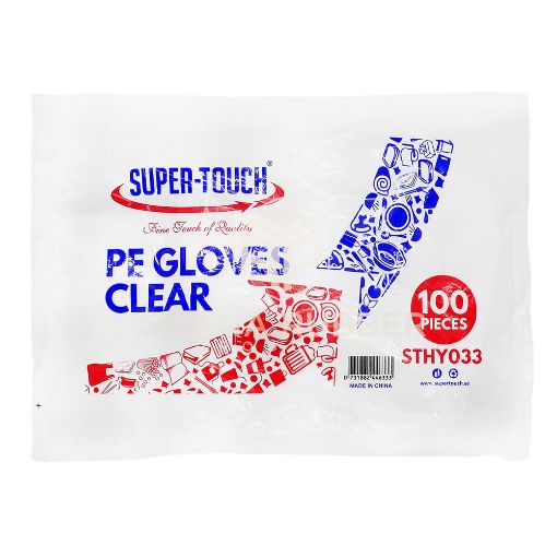 Picture of Super Touch Gloves Clear 100s