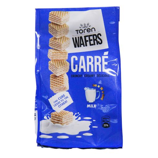 Picture of Toren Wafers Carre Milk Flavour 125g