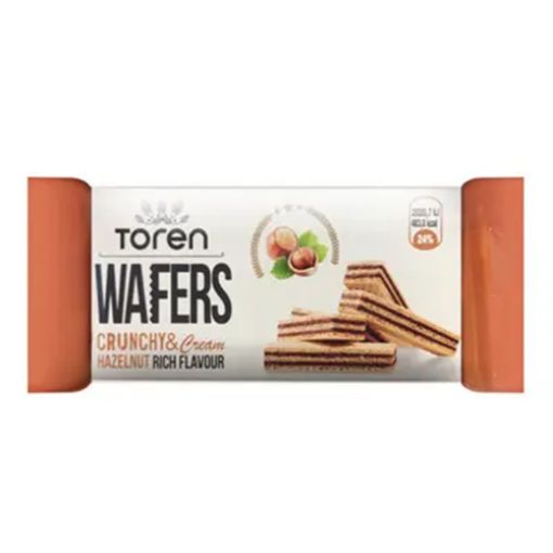 Picture of Toren Wafers Hazelnut Flavour 55g