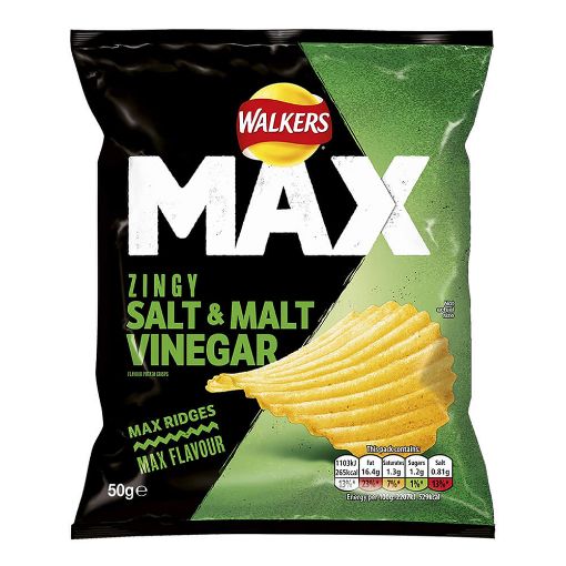 Picture of Walkers Max Salt&Vinegar 50g