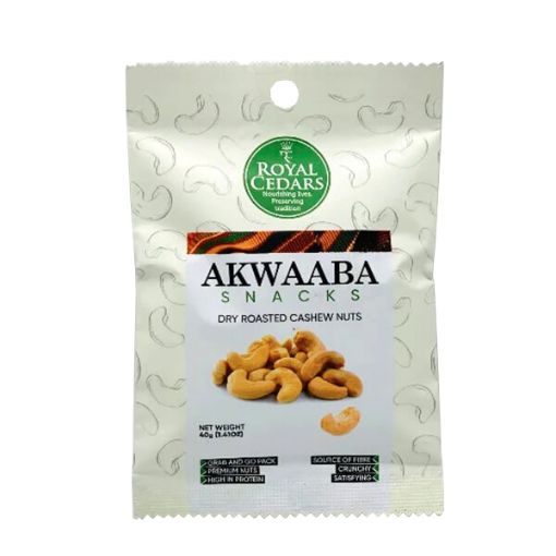 Picture of Royal Cedars Akwaaba Roasted Cashew Nuts 40g