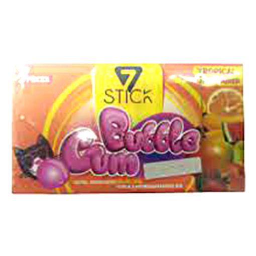 Picture of Quintet Tropical Bubble Gum 7-Pieces 14.5g