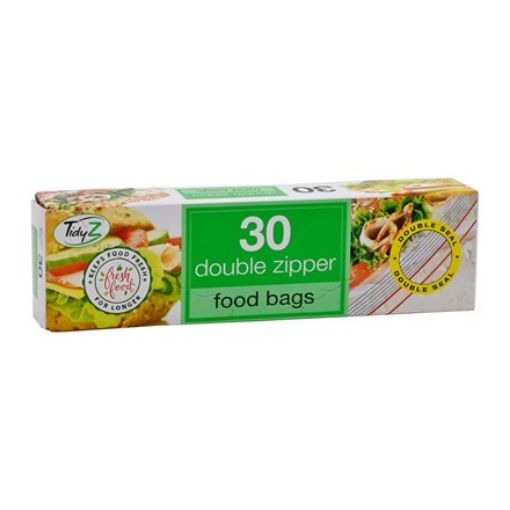 Picture of Ail Double Zipper Food Bags B0370 30s