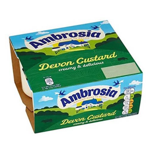 Picture of Ambrosia Devon Custard 4x125g