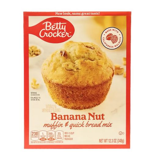 Picture of Betty Crocker Muffin Banana Nut 12.3oz