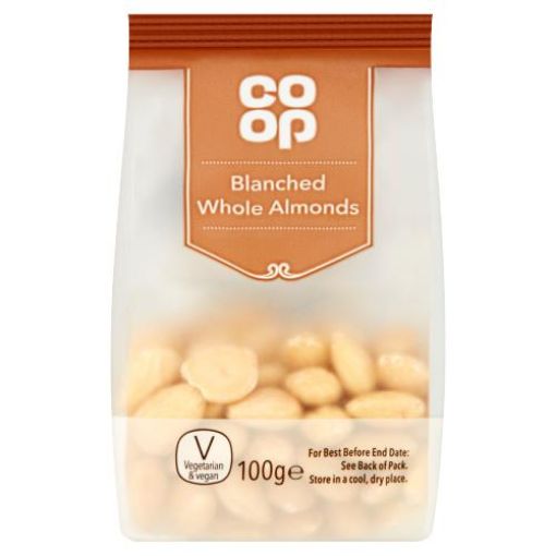 Picture of Co-op Blanched Whole Almonds 100g