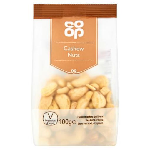 Picture of Co-op Cashew Nuts 100g