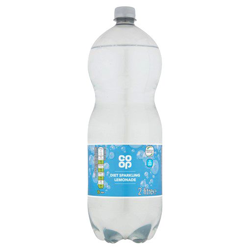 Picture of Co-op Sparkling Diet Lemonade 2ltr