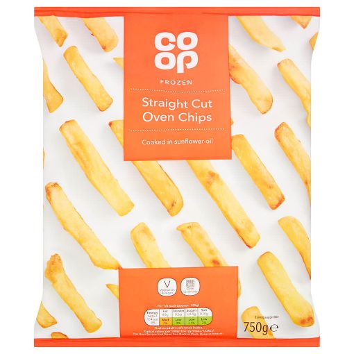 Picture of Co-op Straight Cut Oven Chips 750g