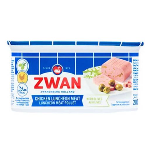 Picture of Zwan Luncheon Meat Chicken With Olives 200g