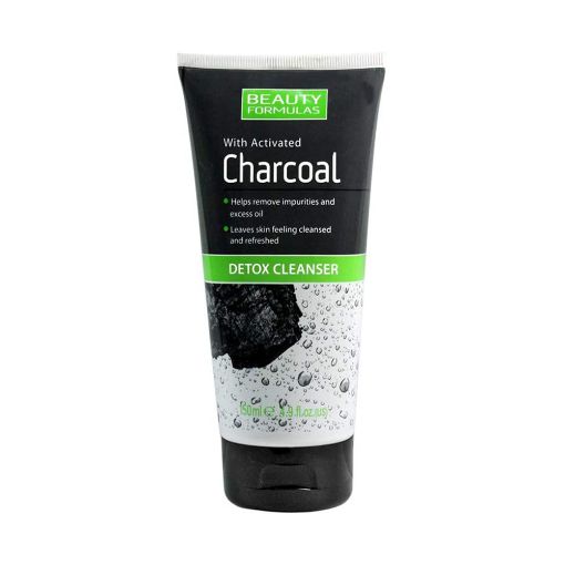 Picture of Beauty Formulas Charcoal Detox Cleanser 150ml