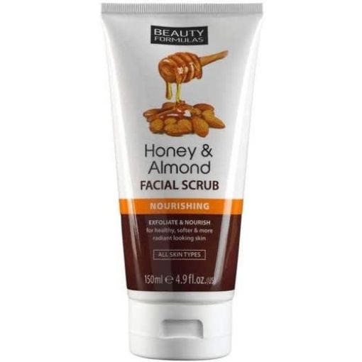 Picture of Beauty Formulas Face Scrub Honey & Almond 150ml