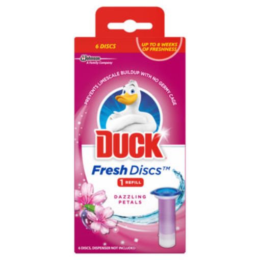 MaxMart Online . Duck Toilet Fresh Discs-Ref.Petals 36ml