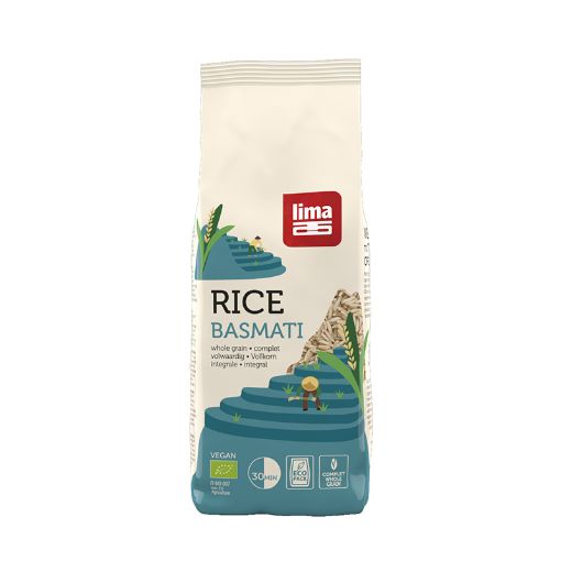 Picture of Lima Organic Rice Basmati Wholegrain 500g