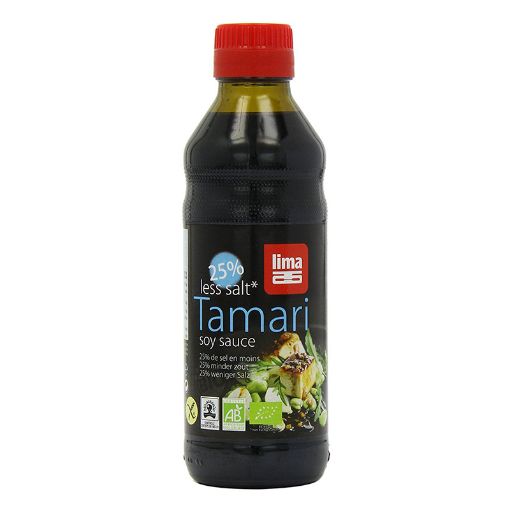 Picture of Lima Organic Tamari 25% Less Salt 250ml