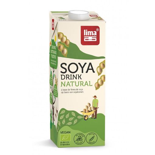 Picture of Lima Organic Soya Drink Natural 1ltr