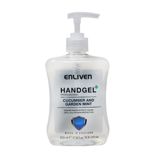 Picture of Enliven Hand Gel Cucumber&Garden Mint 500ml