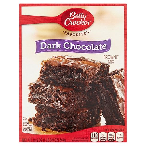Picture of Betty Crocker Dark Choc Brownie Mix 19.9oz