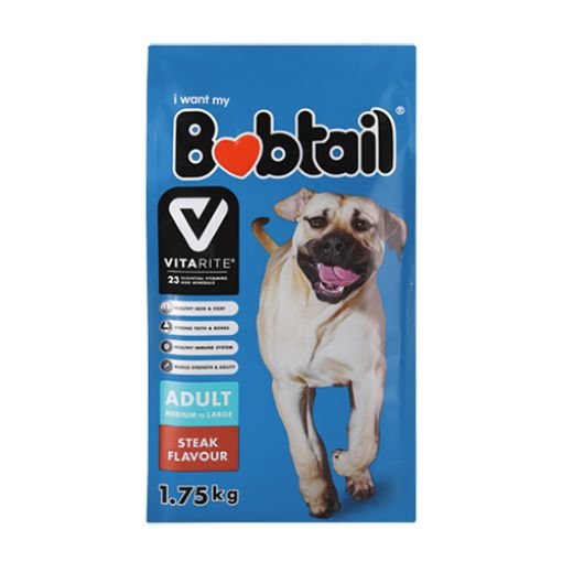 Picture of Bobtail Adult Med/Large Steak Flavour 1.75kg