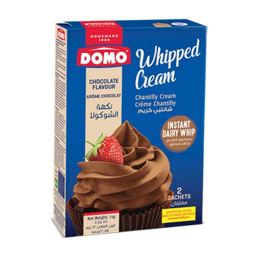 Picture of Domo Whipped Cream Chocolate 72g