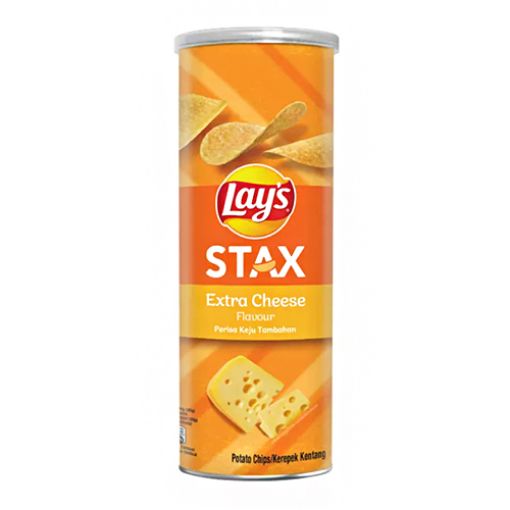 Picture of Lays Stax Extra Cheese Flavour 135g