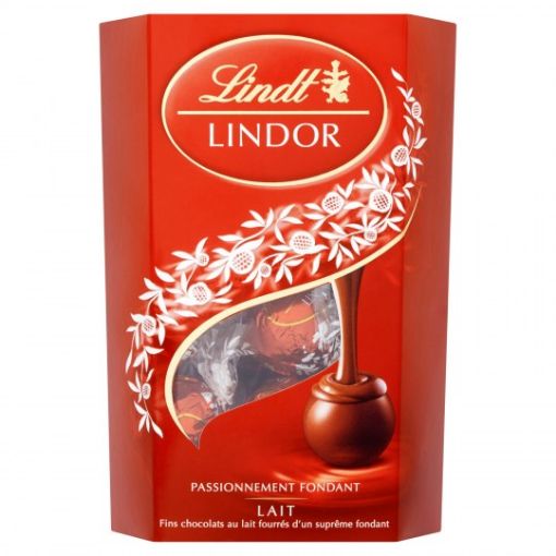Picture of Lindt Lindor Milk Chocolate Balls Cornet 200g