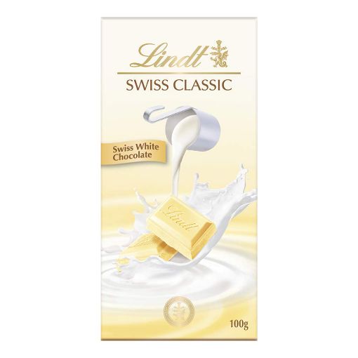 Picture of Lindt Swiss Classic White Chocolate 100g