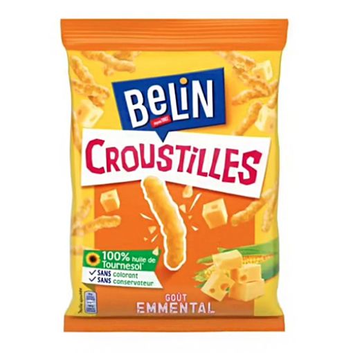 Picture of Lu Belin Croustilles Cheese Emmental Bisc.88g
