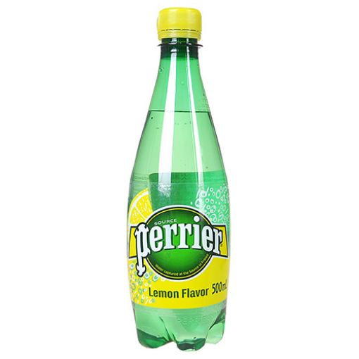 Picture of Perrier Sparkling Mineral Water Lemon 500ml