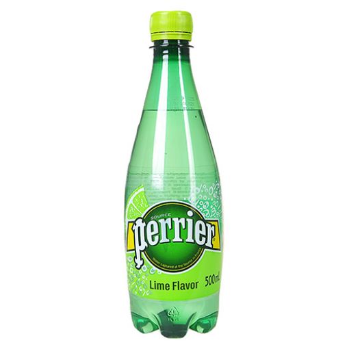 Picture of Perrier Sparkling Mineral Water Lime 500ml