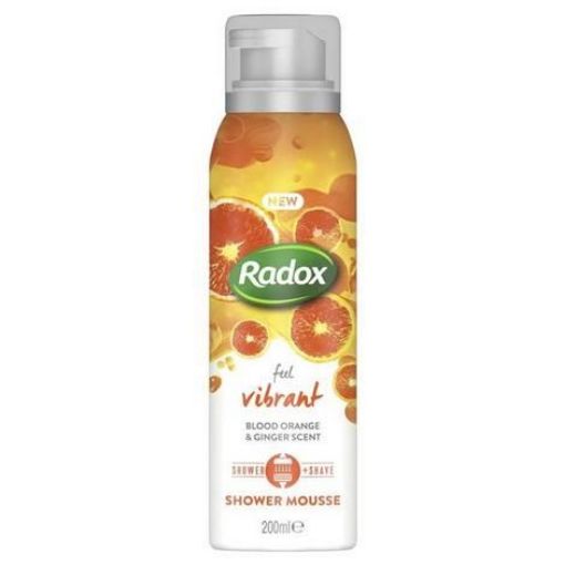 Picture of Radox Shower Mousse Feel Vibrant 200ml