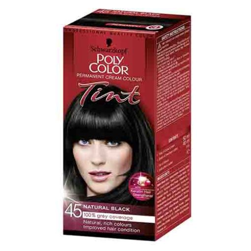 Picture of Schwarzkopf Poly Tint (45) Nat.Black 1