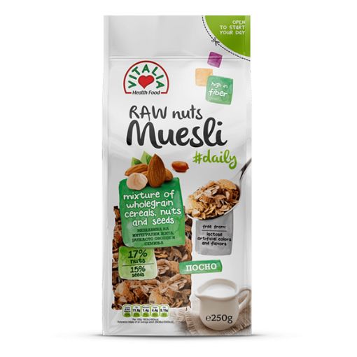 Picture of Vitalia Muesli Raw Nuts 250g